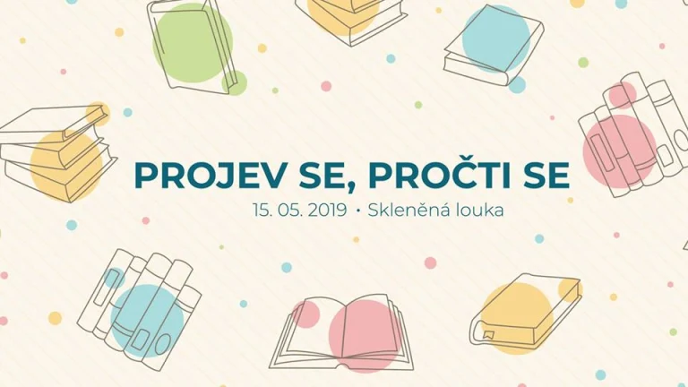 Obrazový doprovod k akci autorské čtení na Projev se, pročti se