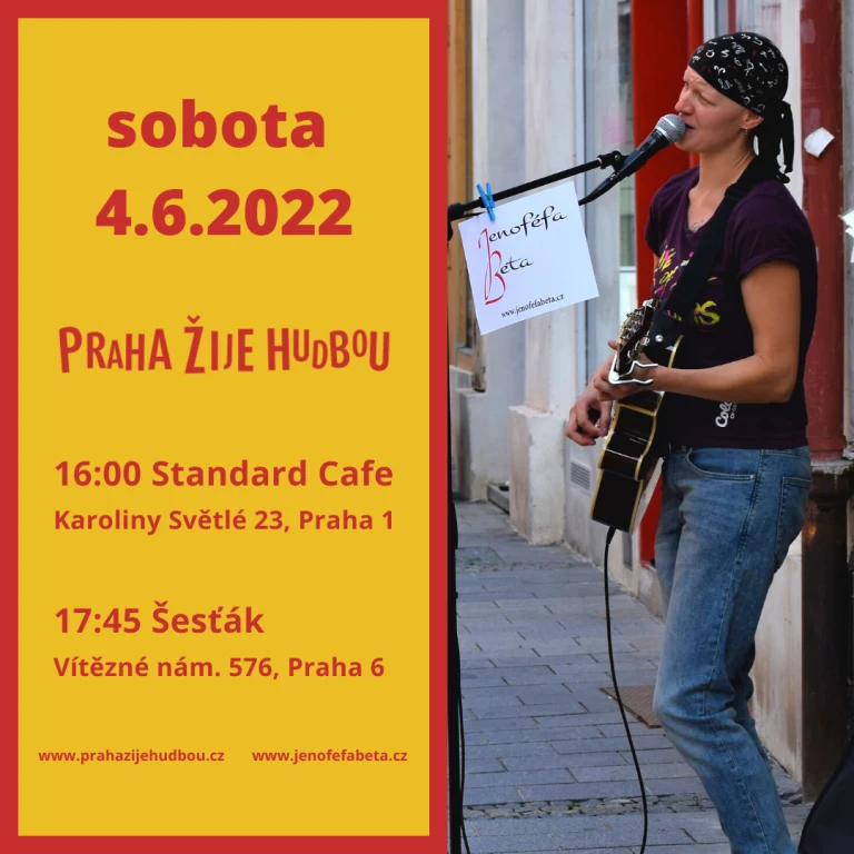 Obrazový doprovod k akci festival Praha žije hudbou 2022