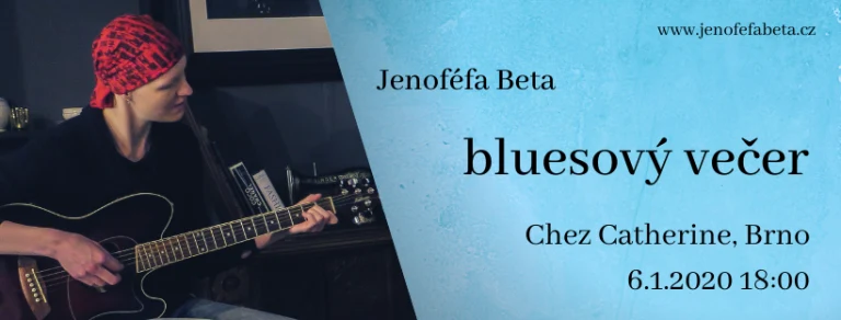 Obrazový doprovod k akci „Jako blues tě na svých ústech vyzpívám“ – akustický večer Chez Catherine