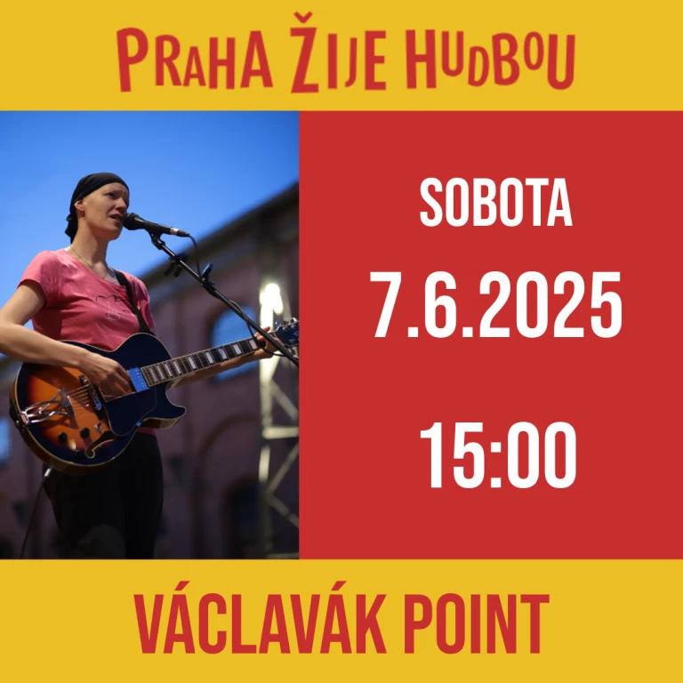 Obrazový doprovod k akci festival Praha žije hudbou 2025