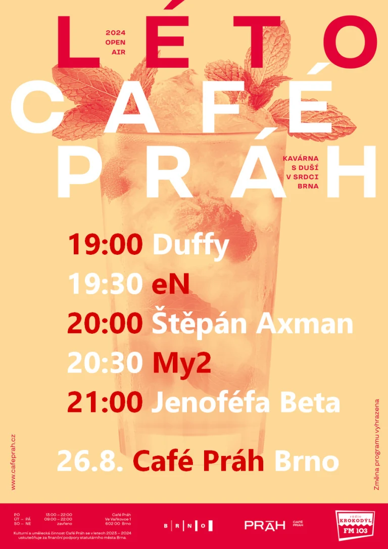 Obrazový doprovod k akci Café open air 2024