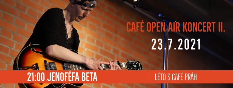 Obrazový doprovod k akci Café open air koncert II.